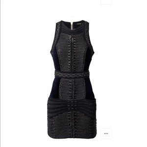 Balmain Black detail dress 0